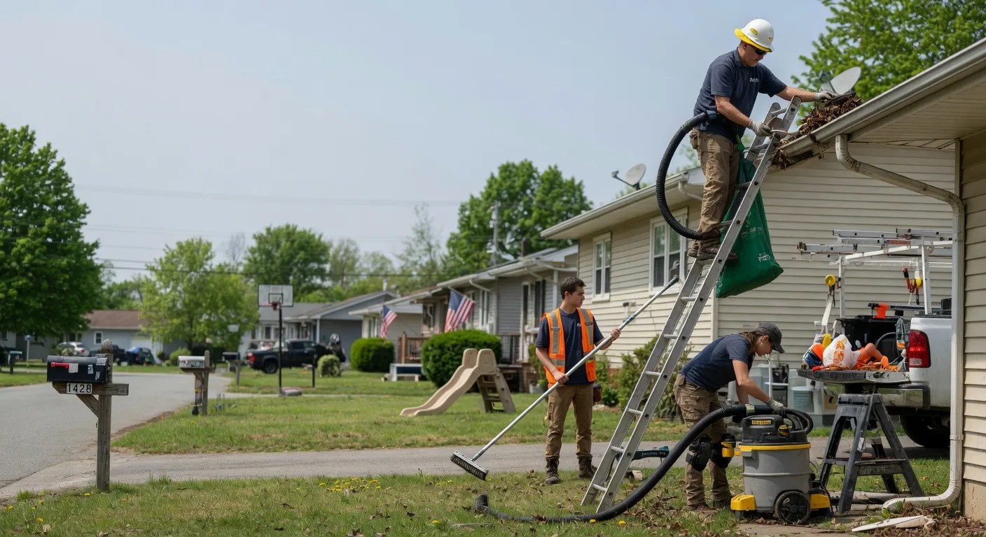 Gutter Installation in Vian, OK near me